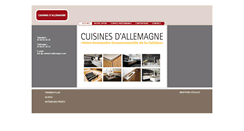 Desktop Screenshot of cuisines-dallemagne.com