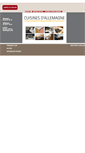 Mobile Screenshot of cuisines-dallemagne.com